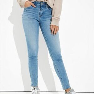AE Ne(x)t Level Low-Rise Skinny Jean 4 SHORT